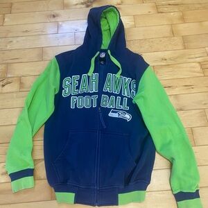Seattle Seahawks zip up hoodie